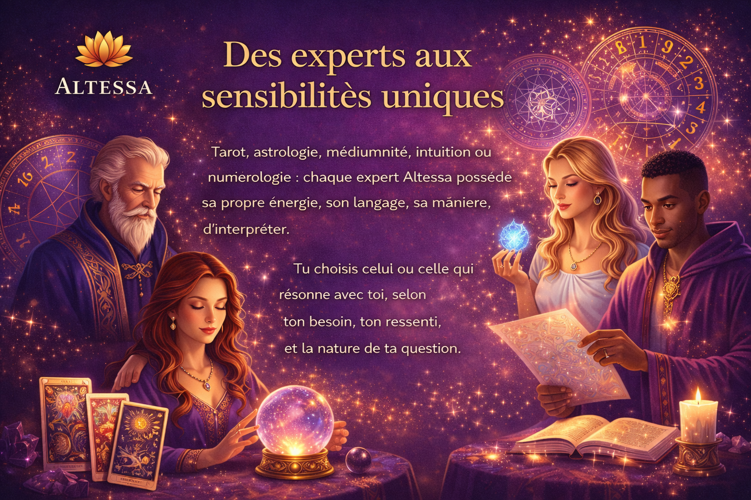 Experts aux sensibilités uniques Altessa